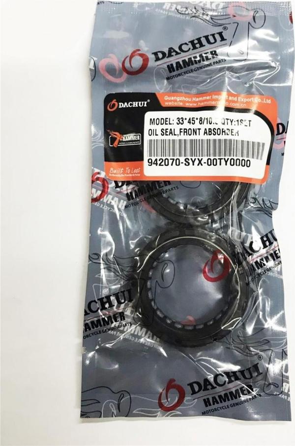 Dachuı Ön Amortisör Keçesi Takım 33x45x8/10,5 Yamaha Xvs250 Vırago Dragstar 250 - Image 1
