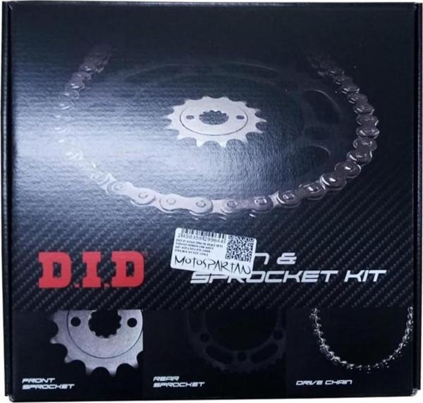 Dıd Jt Gold Zincir Dişli Seti 525vx3 Honda Cbr 600 F 16t-43t (jtf1370-16rb - Jtr1304-43 525-124l) - Image 1