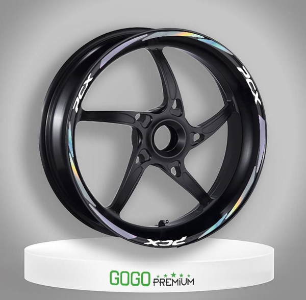 Gogo Jant Şeridi Hologramlı Iı 1 Set Honda Pcx - Image 1