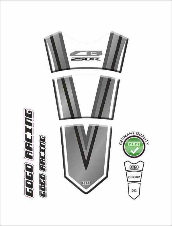 Gogo Tank Pad Honda Cb 250 R 2018-2024 - Image 1