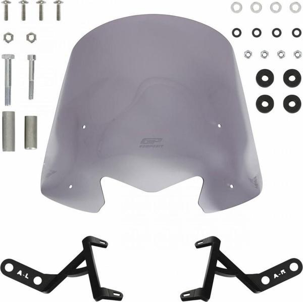 Gp Kompozit Siperlik Tur Camı Füme 44cm Honda Actıva 125 2023-2024 - Image 1