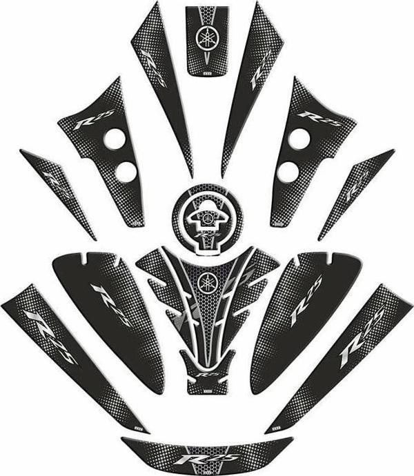 Gogo Tank Pad Set 002 Yamaha R25 2019-2024 - Image 1