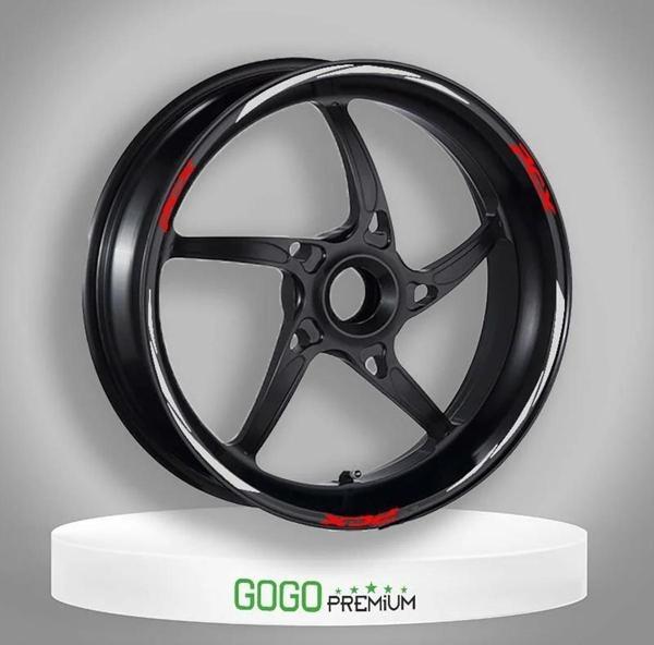 Gogo Jant Şeridi Reflektör Beyaz-kırmızı Honda Pcx 125/150 - Image 1