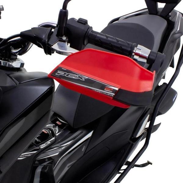 Gp Kompozit Spor El Koruma Plastiği Siyah Honda Pcx 125 150 2014 - 2024 - Image 1