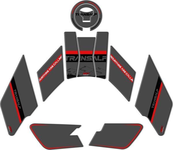 Gp Kompozit Tank Pad Gri Honda Xl 750 L Transalp 2023-2024 - Image 1