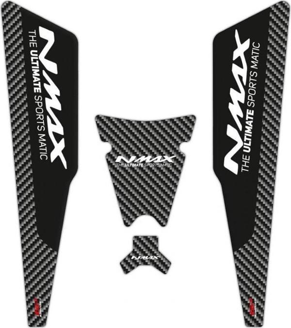 Gp Kompozit Tank Pad Yamaha Nmax 125 155 2015-2020 Karbon Desenli - Image 1