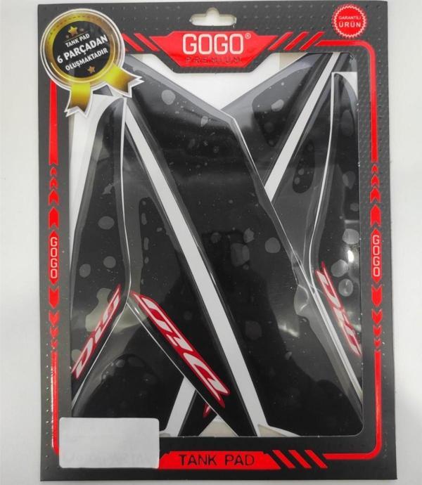 Gogo Yan Pad 004 Siyah-kırmızı Honda Dıo 110 - Image 1