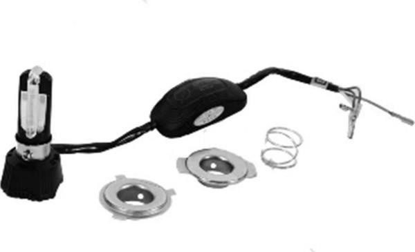 Motospartan Ampul H4 Led Zenon Kırmızı Park Lambalı Ledli - Image 1