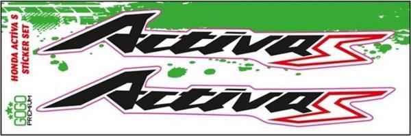 Motospartan Sticker Seti Honda Actıva S 125 - Image 1
