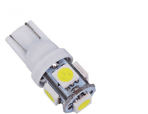 Motospartan Park Ampulü Dipsiz 3 Ledli Beyaz T10 12v 1 Adet - Image 1