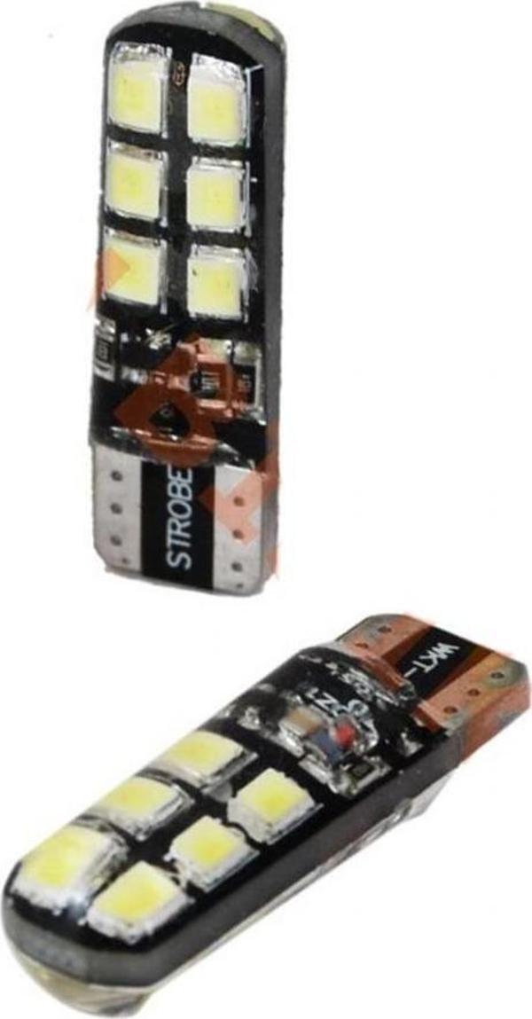Motospartan Park Ampulü Dipsiz Ampul 12 Led'li - Model 9 1 Adet - Image 1