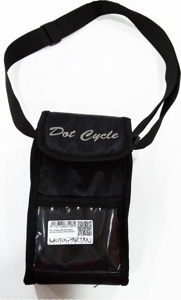 Motospartan Pos Cihazı Çantası Askılı 24cmx14cmx11cm Büyük Boy - Image 1