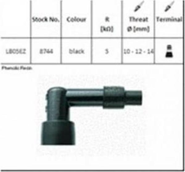 Ngk Buji Başlığı Lb05ez 90 Derece 5ohm 14mm İki Zamanlı Ve Sabit Başlıklı Bujiler İçin - Image 1