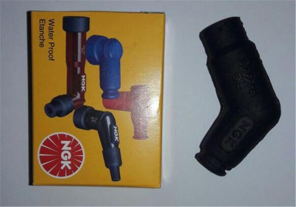 Ngk Buji Başlığı Vd05fmh Kauçuk İzoleli Silikon 120 Derece Sökülen Başlık İçin Siyah - Image 1