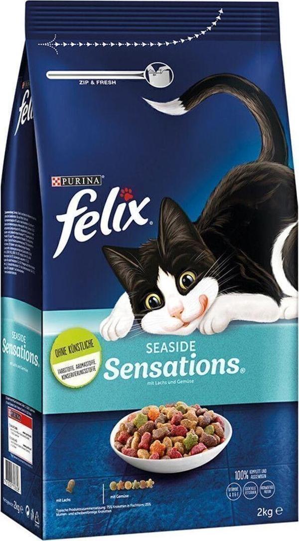 Felix Sensations Somonlu Kedi Maması 2 Kg - Image 1