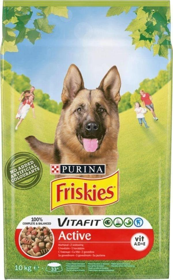 Friskies Friskies Kuru Köpek Maması Aktif Köpekler 10 Kg - Image 1