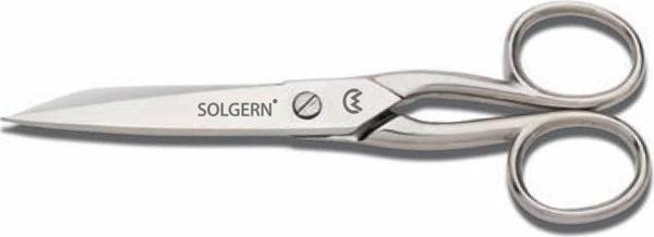 M-218 Sivri Uçlu İplik Temizleme Makası No: 5,5 inç / 13,97 cm - Nikel Kaplama - Image 1