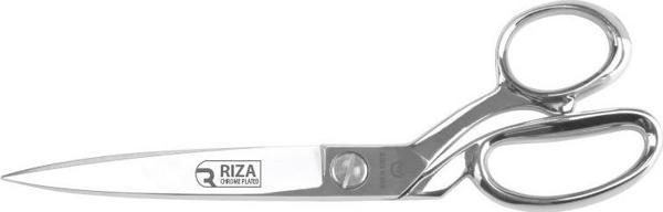Rıza 7500-10 Tekstil / Yatık Terzi Makası No: 10 inç / 25,04 cm - Krom - Image 1