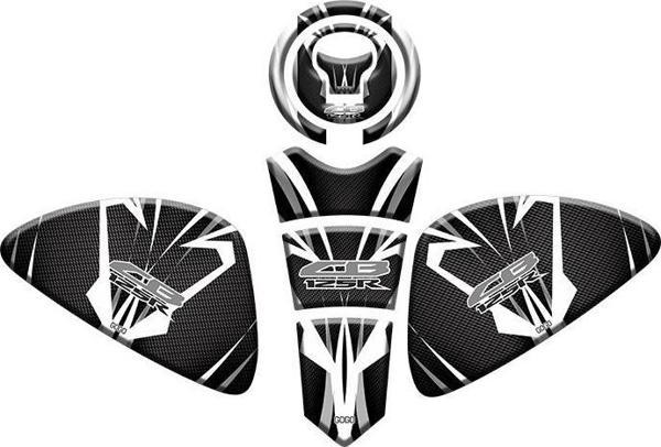 Honda Cb125R 2018 - 2024 Uyumlu Tank Pad Set - Image 1
