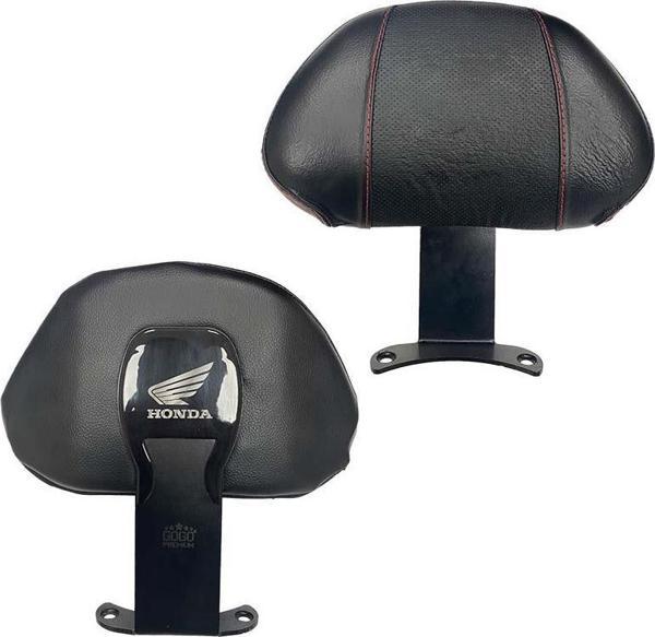 Honda Dio 2021 - 2024 Uyumlu Kırmızı Desen Sissy Bar - Image 1