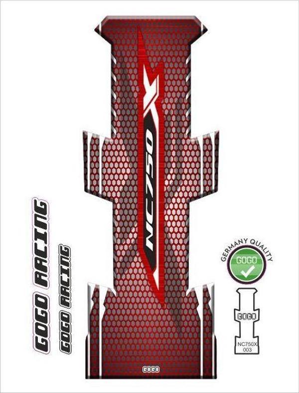 Honda Nc750X 2015 - 2020 Uyumlu Tank Pad 003 - Image 1