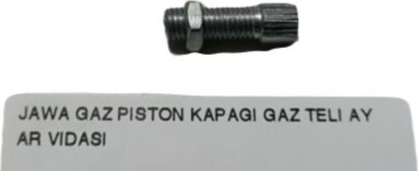 Jawa Gaz Piston Kapağı Gaz Teli Ayar Vidası - Image 1