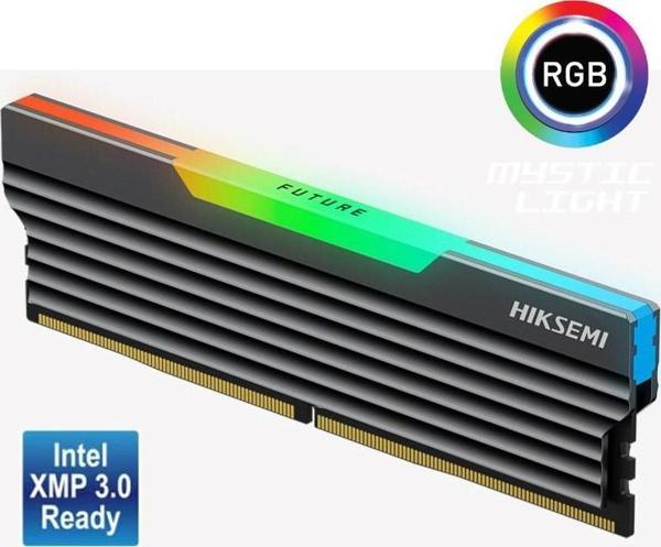 Hiksemi Future RGB 32GB 6400Mhz DDR5 CL32 1.35V HSC532U64C4 32G Tek Modül Ram - Image 1