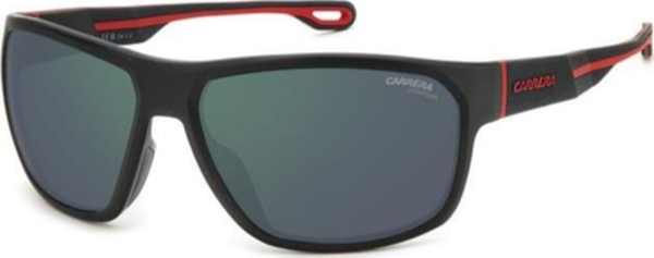 Carrera 4018/S BLXQ3 Kare Erkek Güneş Gözlüğü Siyah - Image 1