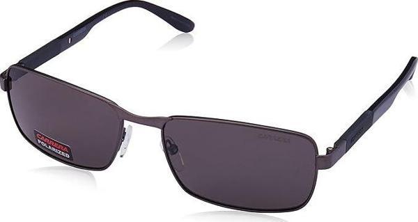 Carrera 8017/S U4BM9 Kare Erkek Güneş Gözlüğü Siyah - Image 1