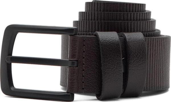 Erkek Kahverengi Desenli Deri Kemer 112539 - Image 1