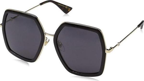 Gucci GG0106 001 Kare Kadın Güneş Gözlüğü Siyah - Image 1