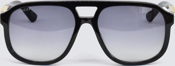 Gucci GG1188 002 Kare Kadın Güneş Gözlüğü Siyah - Image 1