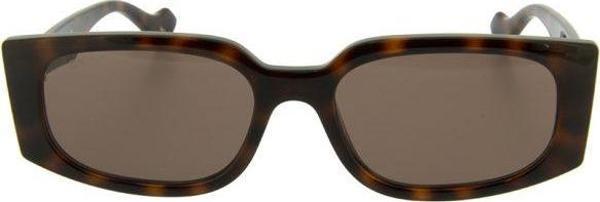 Gucci GG1534 002 Kare Kadın Güneş Gözlüğü Kahve - Image 1