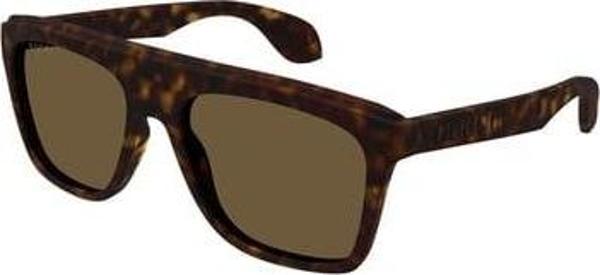 Gucci GG1570 002 Kare Unisex Güneş Gözlüğü Kahve - Image 1