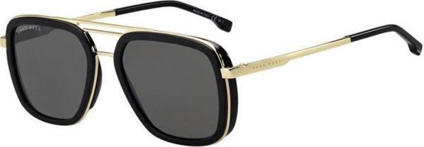 Hugo Boss 1235/S 807IR Kare Erkek Güneş Gözlüğü Gold - Image 1