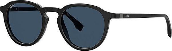 Hugo Boss 1491/S 807KU Oval Erkek Güneş Gözlüğü Siyah - Image 1