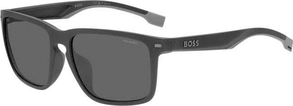 Hugo Boss 1542/F/S O6W25 Kare Erkek Güneş Gözlüğü Siyah - Image 1