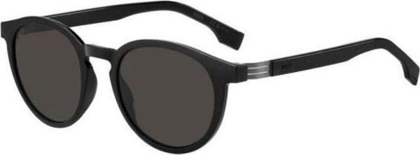 Hugo Boss 1575/S 807IR Yuvarlak Erkek Güneş Gözlüğü Siyah - Image 1