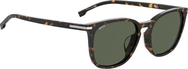 Hugo Boss 1668/F/SK O86QT Kare Erkek Güneş Gözlüğü Siyah - Image 1