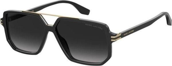 Marc Jacobs 417/S 8079O Kare Unisex Güneş Gözlüğü Siyah - Image 1