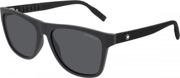 Mont Blanc MB0062/S 005 Kare Erkek Güneş Gözlüğü Sarı - Image 1