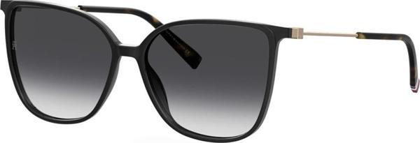 Tommy Hilfiger 2095/S 09QHA Kare Kadın Güneş Gözlüğü Siyah - Image 1