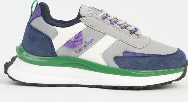 Benetton® Gri Kadın Spor Ayakkabı İTHAL BNI-11132  - Image 1