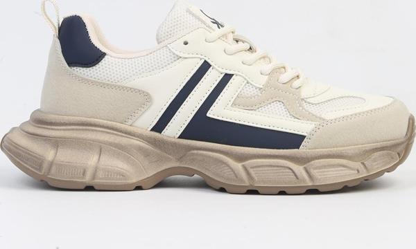 Benetton® İTHAL Kadın Bej Spor Ayakkabı BNI-10280 - Image 1