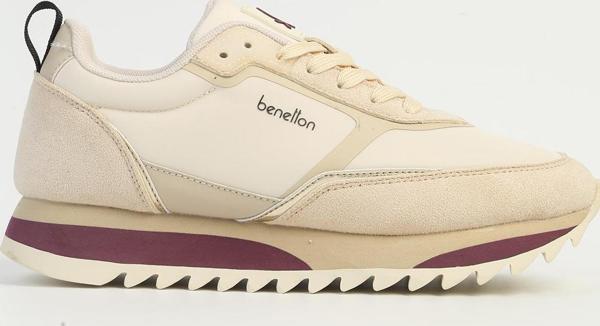 Benetton® Bej Kadın Spor Ayakkabı İTHAL BNI-11133 - Image 1