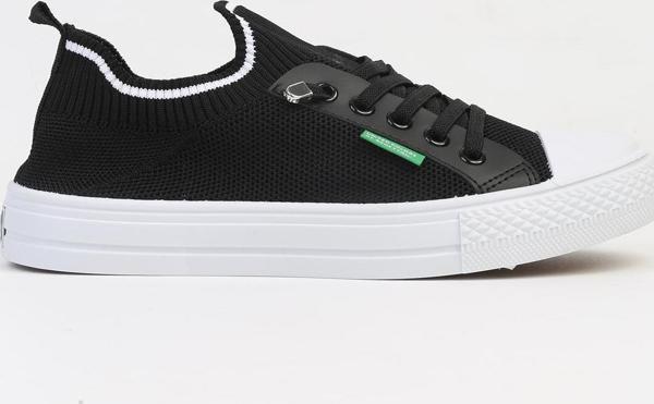Benetton® İTHAL Kadın Siyah Spor Ayakkabı BNI-10233 - Image 1