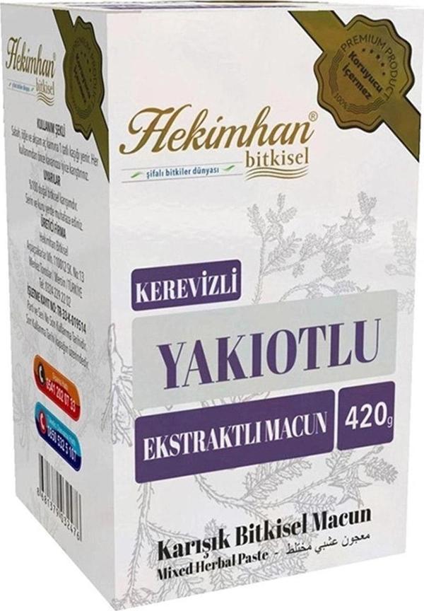 Hekimhan Kerevizli & Yakıotlu Macun (C Vitamini Ve Detoks) 420 Gr - Image 1