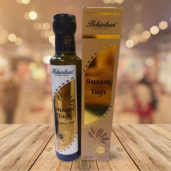 Hekimhan Susam Yağı 250 Ml Soğuk Press - Image 1