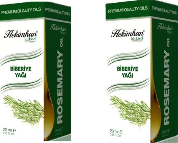 Hekimhan 2 Adet Biberiye Yağı (2*20Ml ) - Image 1