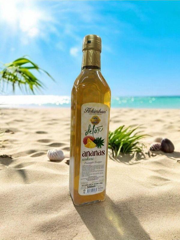 Hekimhan Ananas Sirkesi Detox 500 Ml Koruyucu İçermez Katkısız - Image 1